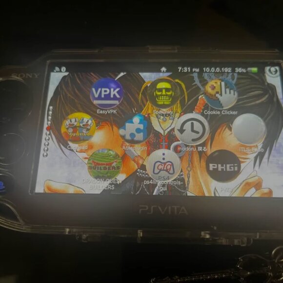 PS Vita OLED PCH-1000(Modded) With SD2VITA and 64GB Micro SD - Picture 2 of 5